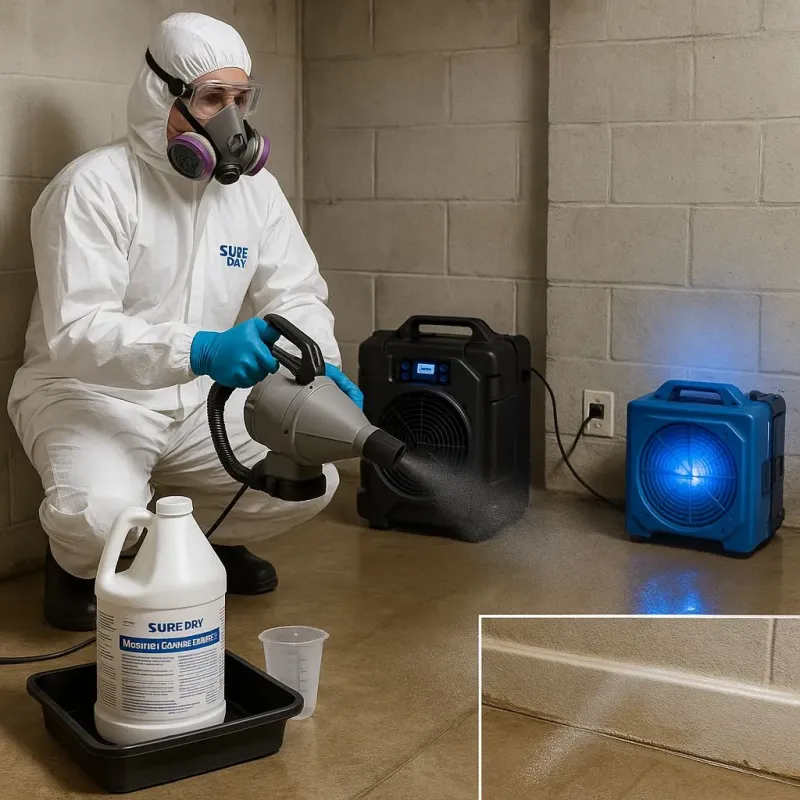 Sanitization and Odor Removal process in Corinna, ME