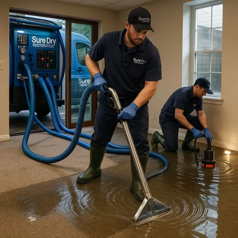 Water Extraction and Removal process in Corinna, ME